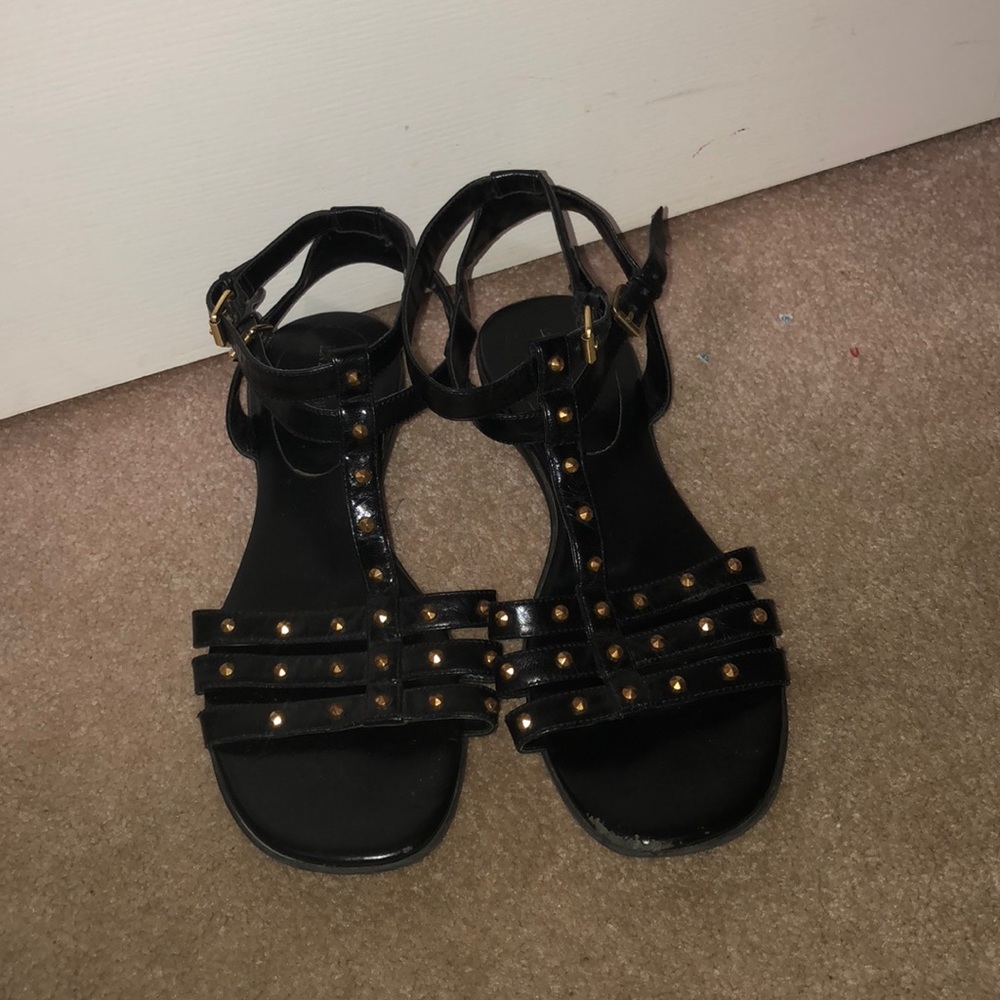 Black sandals